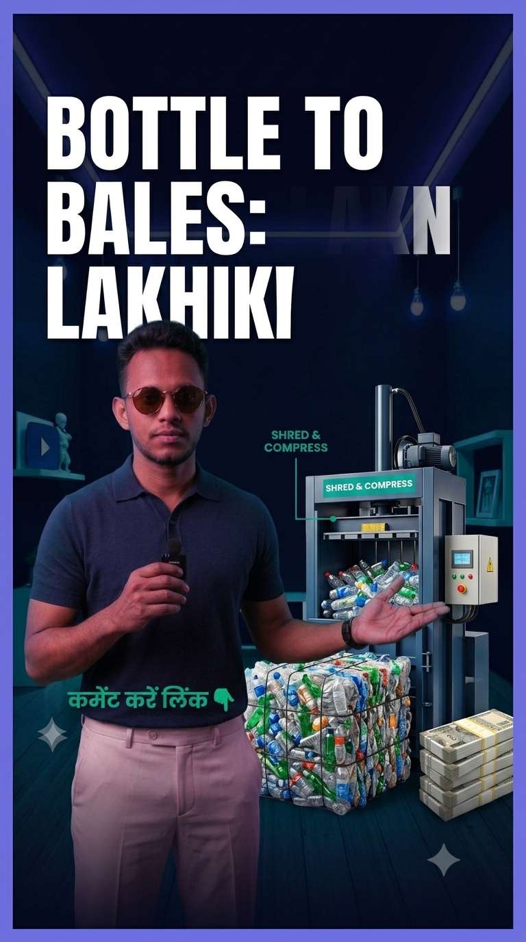 PET Bottle Baling Business business blueprint preview